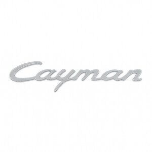 Porsche Cayman 718 Chrome Emblem Badge (2014–2024)